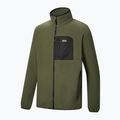 Férfi polár pulóver REGATTA  Frankie Full Zip Fleece dark khaki/black 3