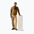 Férfi polár pulóver REGATTA Frankie Half Zip rich tan/navy 2