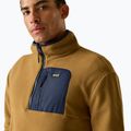 Férfi polár pulóver REGATTA Frankie Half Zip rich tan/navy 6