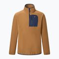 Férfi polár pulóver REGATTA Frankie Half Zip rich tan/navy 7