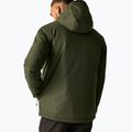 Férfi esőkabát REGATTA Allston dark khaki/wood brown 3