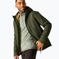Férfi esőkabát REGATTA Allston dark khaki/wood brown 5