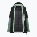 Férfi 3 az 1-ben kabát REGATTA Wentwood 3in1 dark forest green/black 13