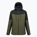 Férfi esőkabát REGATTA Highton Stretch Padded dark khaki/black 10