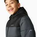 Gyerek bélelt kabát REGATTA Lofthouse black/seal grey 7