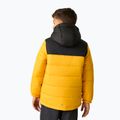 Gyerek bélelt kabát REGATTA Lofthouse black/mustard 4