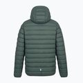 Gyerek bélelt kabát REGATTA Lofthouse dark forest green/wild lime 14