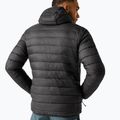 Férfi pehelykabát REGATTA Hooded Marizion black/burnt henna 4