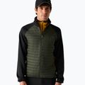 Férfi hibrid kabát REGATTA Clumber Hybrid dark khaki/black/sunset