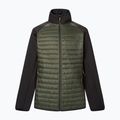 Férfi hibrid kabát REGATTA Clumber Hybrid dark khaki/black/sunset 7