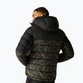 Férfi bélelt kabát REGATTA Aldthron textured print/black 3