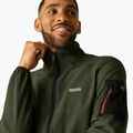 Férfi pulóver REGATTA Baslinn dark khaki/black 7