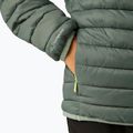 Gyermek pehelykabát REGATTA Hooded Marizion dark forest green/wild lime 13