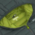 Gyermek pehelykabát REGATTA Hooded Marizion dark forest green/wild lime 17
