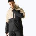 Férfi síkabát Dare2B Halfpipe IV Jacket white pepper/black