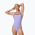 Női egyrészes fürdőruha Speedo Solid Turnback bright lavender