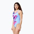 Női egyrészes fürdőruha Speedo FL Placement Printed Powerback brushy shadows/cruise 4