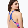 Női egyrészes fürdőruha Speedo FL Placement Printed Powerback brushy shadows/cruise 5