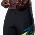 Férfi fürdőjammerek Speedo Medley Logo Jammer anthracite/hyper teal 7