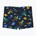 Férfi úszó boxer nadrág Speedo Print Aquashort anthracite