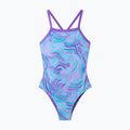 Gyerek egyrészes fürdőruha Speedo Print Thinstrap pace purple