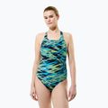 Női egyrészes fürdőruha Speedo Hyperboom Print Medalist hyper teal