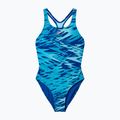 Gyerek egyrészes fürdőruha Speedo Hyperboom Print Medalist night watch/hyper teal