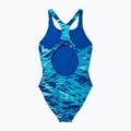 Gyerek egyrészes fürdőruha Speedo Hyperboom Print Medalist night watch/hyper teal 2