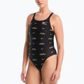 Női egyrészes fürdőruha Nike Hydrastrong Multi Pr jet black
