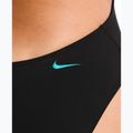 Női egyrészes fürdőruha Nike Hydrastrong Logo Gra jet black 5