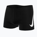 Fiú boxer úszónadrág Nike Logo Graphic Square Leg black
