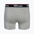 Férfi boxeralsó 2-Pack Wilson fekete, szürke W875H-270M 4