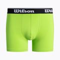 Férfi boxeralsó 2-Pack Wilson fekete, lime W875V-270M 3