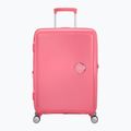 Utazó bőrönd American Tourister Soundbox 67 81 l sun kissed coral