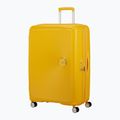 Utazó bőrönd American Tourister Soundbox 82 130 l golden yellow 4