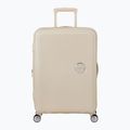 Utazó bőrönd American Tourister Soundbox 67 81 l coconut sand