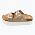 Női O'Neill Sandy Platform Slider Low barna flip-flopok 8