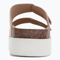 Női O'Neill Sandy Platform Slider Low barna flip-flopok 6