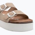 Női O'Neill Sandy Platform Slider Low barna flip-flopok 7