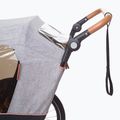 Kerékpár utánfutó két személyre bobike Moobe szürke-fekete 8616000001 9