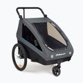 Kerékpár utánfutó Polisport Kids Trailer&Stroller black/grey