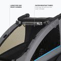 Kerékpár utánfutó Polisport Kids Trailer&Stroller black/grey 4