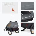 Kerékpár utánfutó Polisport Kids Trailer&Stroller black/grey 5
