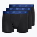 Férfi CR7 Basic Trunk boxeralsó 3 pár fekete/kék