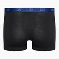 Férfi CR7 Basic Trunk boxeralsó 3 pár fekete/kék 3