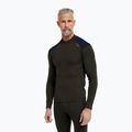 Férfi Termoaktiv pulóver Dovre Folded Collar khaki