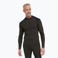 Férfi Termoaktiv pulóver Dovre Folded Collar khaki 2
