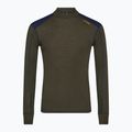 Férfi Termoaktiv pulóver Dovre Folded Collar khaki 4