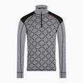 Férfi Termoaktiv pulóver Dovre Half Zip Jacquard grey 5