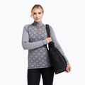 Női Termoaktiv pulóver Dovre Half Zip Jacquard grey 4